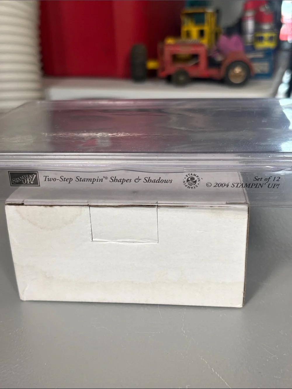 Stampin’ Up! Shapes & Shadows 2004 Two-Step Wood Stamp Set of 12